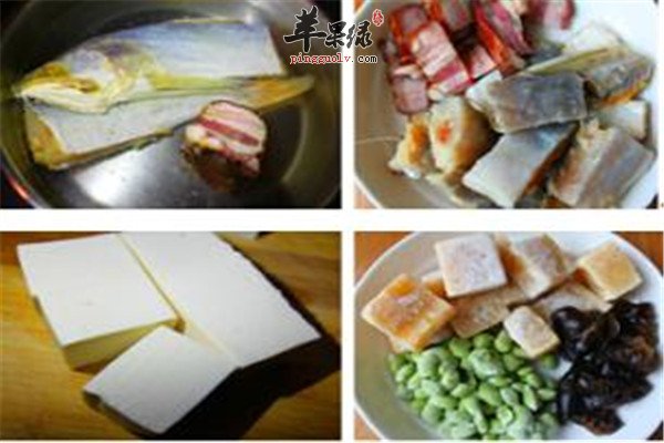 白鲞腊肉炖豆腐——秋季开胃消食  第1张