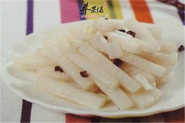 炝白萝卜条——夏季防暑去火开胃菜